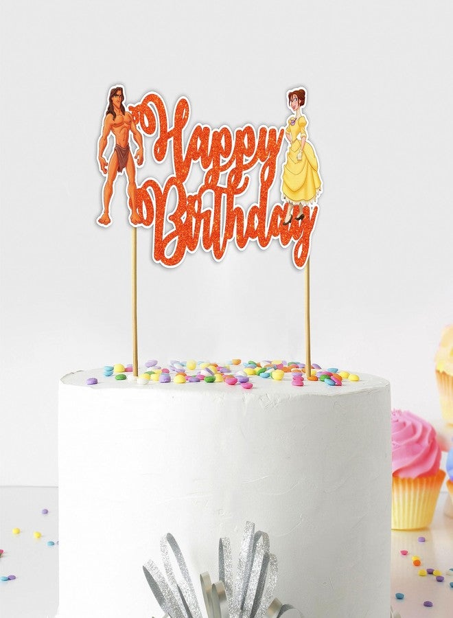 Seyal® Tarzn Happy Birthday Cake Topper - Image 1